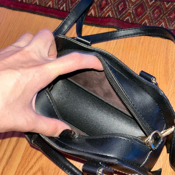 Halloween bat spiderweb cute mini crossbody bag purse - Picture 3 of 10